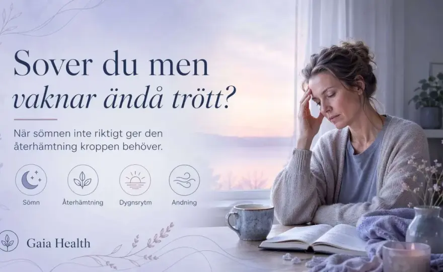 Vaknar du trött? - Orsaker och tips för att vakna utvilad